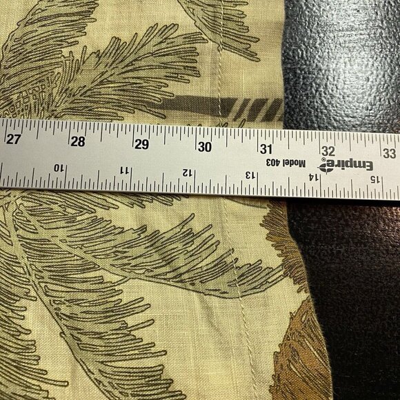 Tommy Bahama 100% Linen Camp Loop Collar Shirt Men's XL Hawaiian Palm Trees S/S - Picture 12 of 12